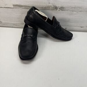 Mens Cole Haan Air Black Leather Casual Horsebit Penny Loafers Shoes Size 10.5